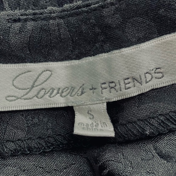 Lovers + Friends Cross Strap Peplum Top - Picture 4 of 4